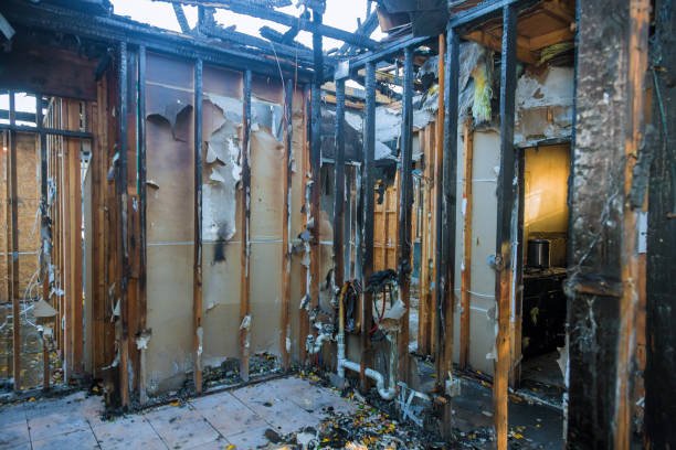 Professional Fire Damage Repair technician working in Bowie, MD